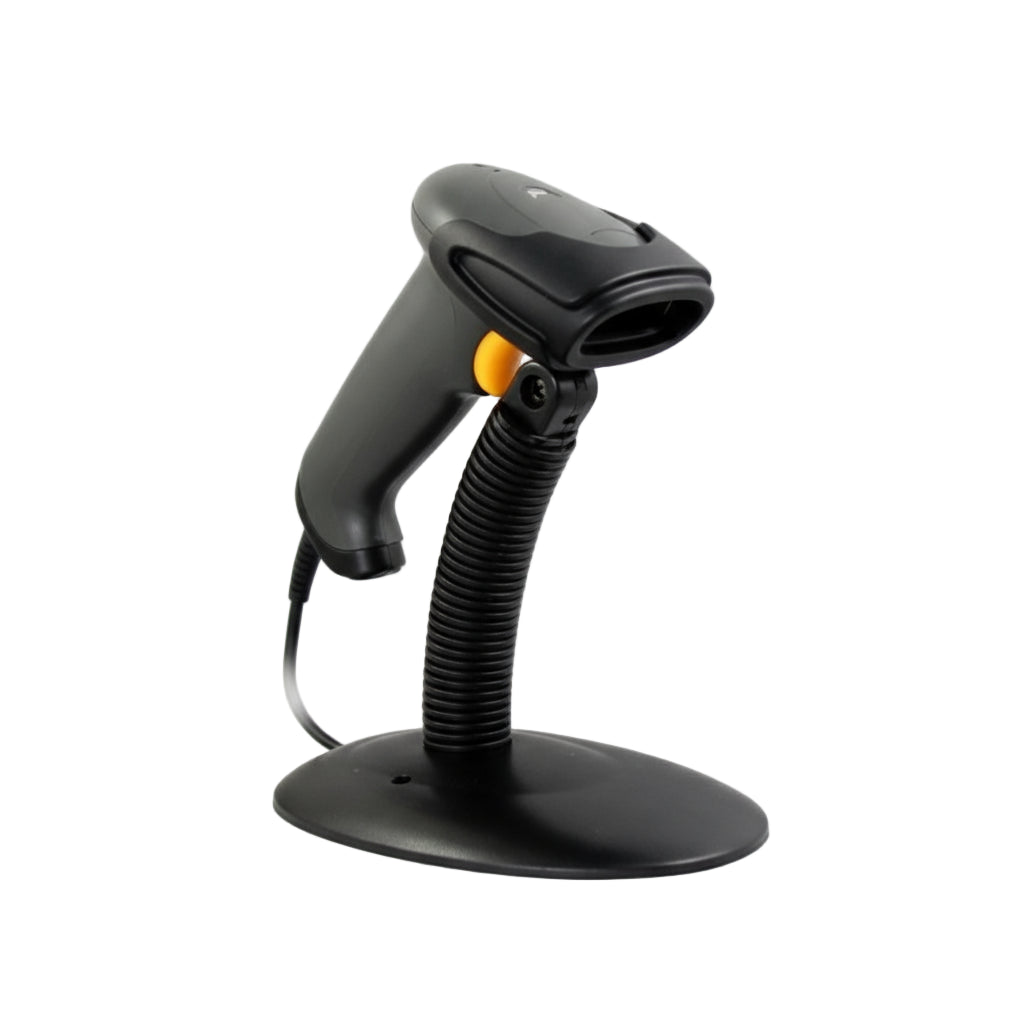 Lector de Código de Barras WELL 5500 | Imagen Lineal CCD, 300 Lecturas/seg, USB/RS232/KBW, con Pedestal