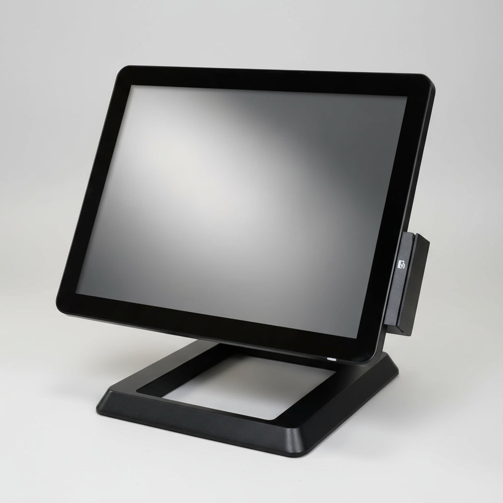 POS All-in-One HiStone HK578 | Terminal Intel Celeron con Soporte Ajustable y Opciones MSR/RFID