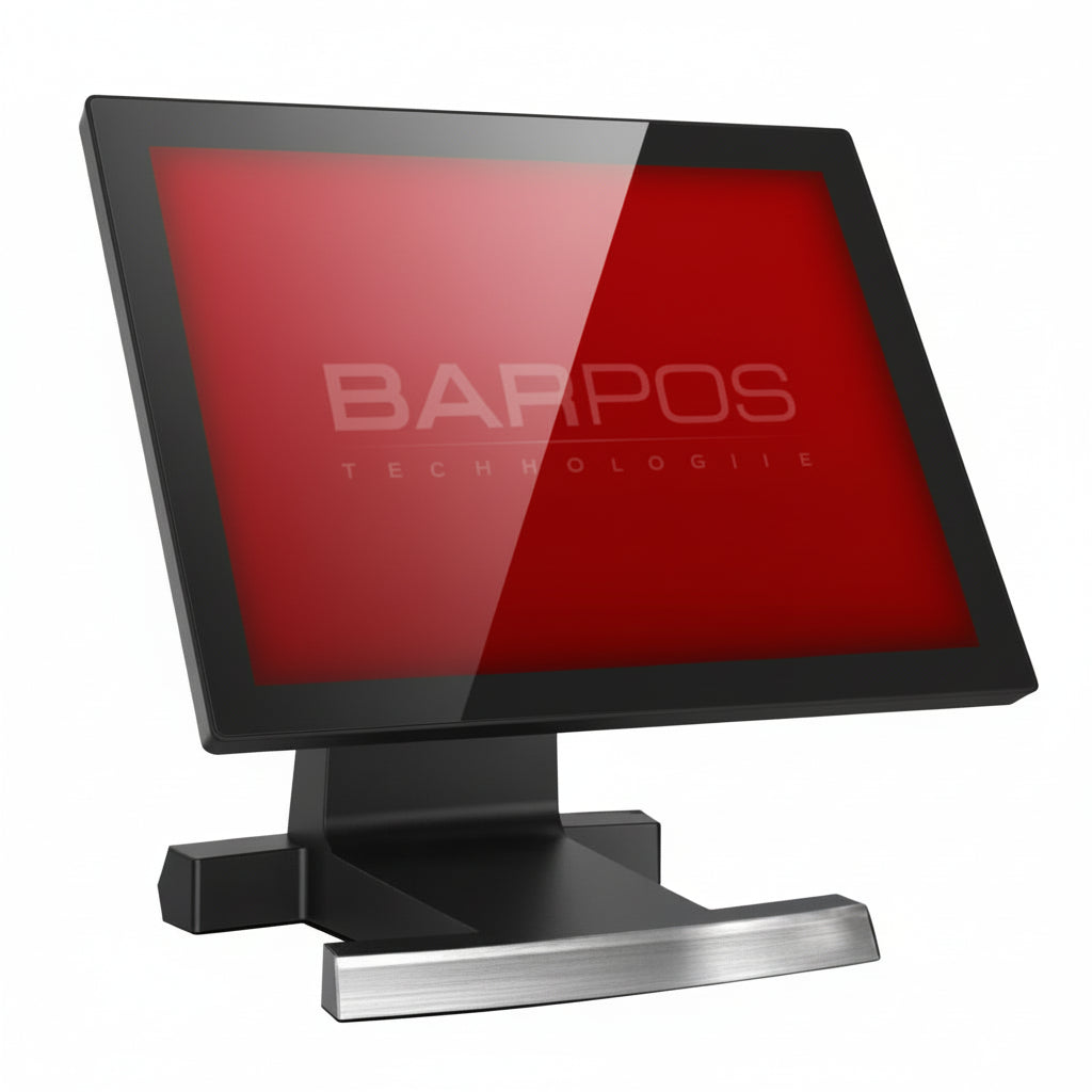 Terminal POS Industrial Barpos S200 | 15" Táctil Fanless con 4 Puertos COM