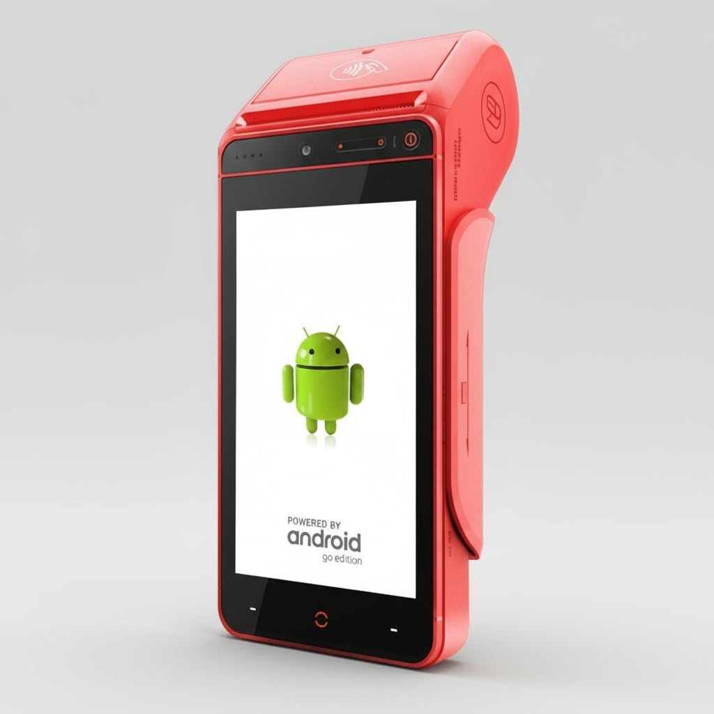 Terminal de Pago Portátil BARPOS 9100 | Android 8.1, 4G, Impresora Térmica y NFC Integrados