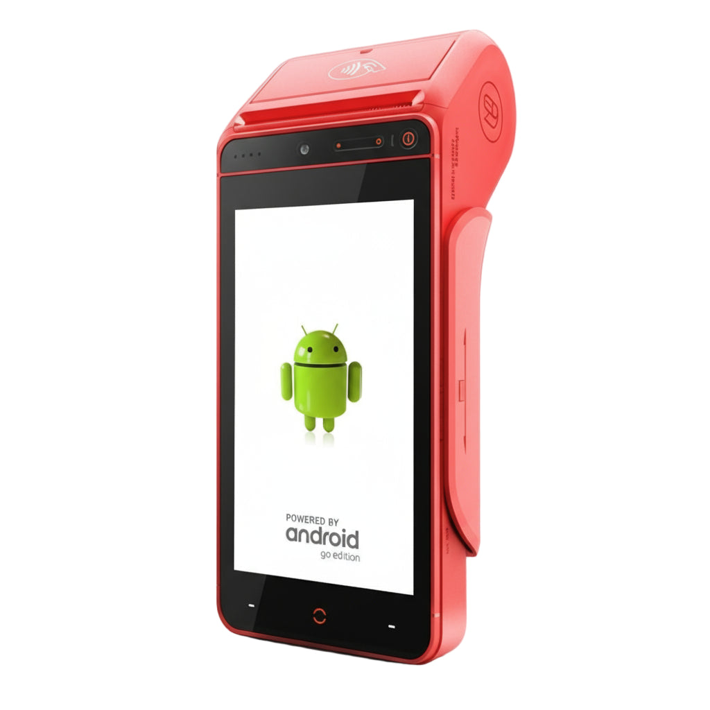 Terminal de Pago Portátil BARPOS 9100 | Android 8.1, 4G, Impresora Térmica y NFC Integrados