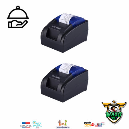 Kit Punto de Venta WAZO POS 1 | Ideal para Comida Rápida, Food Trucks y Cafeterías