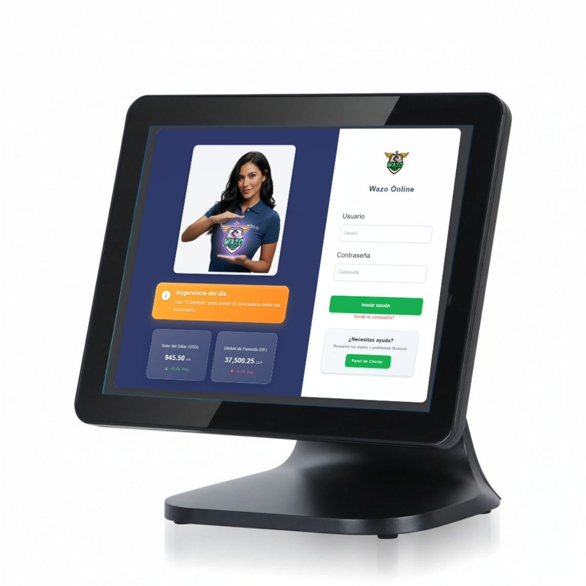 POS All-in-One ONE 7072 Plus | Intel Core i5-5257U, 15" Táctil, 8GB RAM, 256GB SSD, 4×RS232