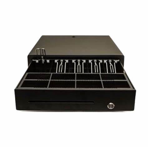 Gaveta de Dinero Profesional Barpos TC-415 | Acero de Alta Resistencia para POS