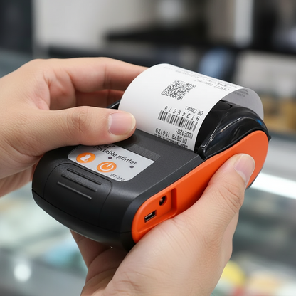 Impresora Térmica Portátil ONE e-Printer Plus | 58 mm, Bluetooth + USB y Batería Recargable