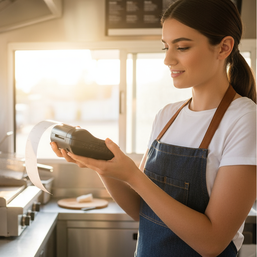 Impresora Térmica Portátil ONE LB-3 | 58 mm Bluetooth + USB Batería Recargable y 100 mm/s