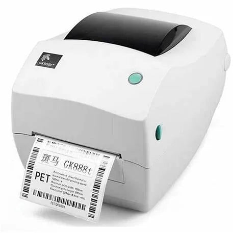 Impresora Térmica Zebra GK888T | 104mm 203dpi USB Serial