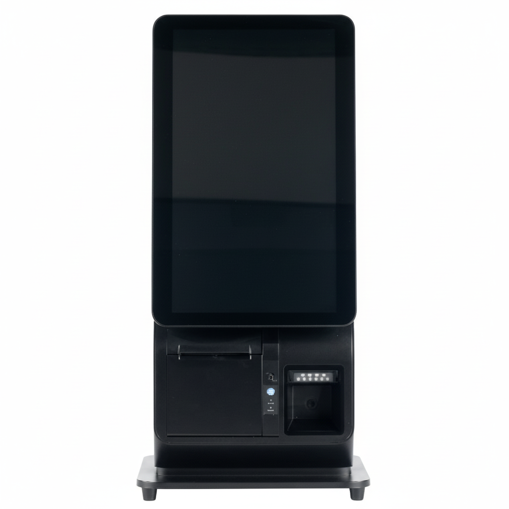 Kiosko Versa 15.6" | Android 11 4GB RAM + 64GB Almacenamiento con Impresora y Soporte