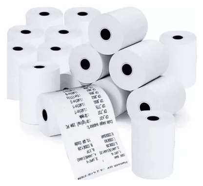 Papel Térmico 57x40mm Libre de BPA (Caja 50 Rollos) | Calidad para tu POS