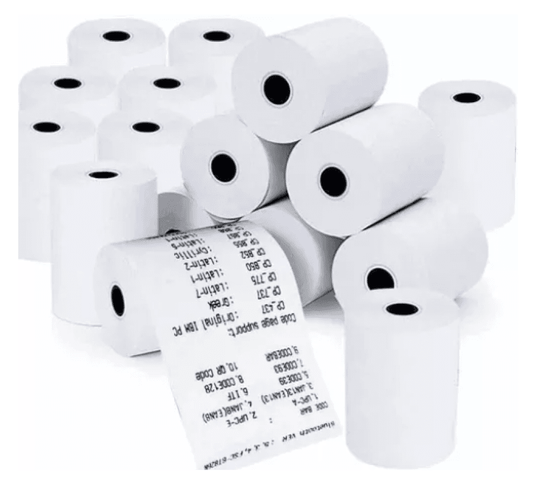 Papel Térmico 57x40mm Libre de BPA (Caja 50 Rollos) | Calidad para tu POS